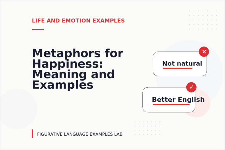 Metaphors for Happiness: Meaning and Examples