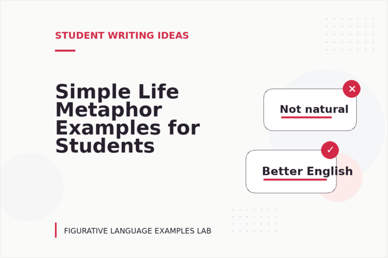 Simple Life Metaphor Examples for Students