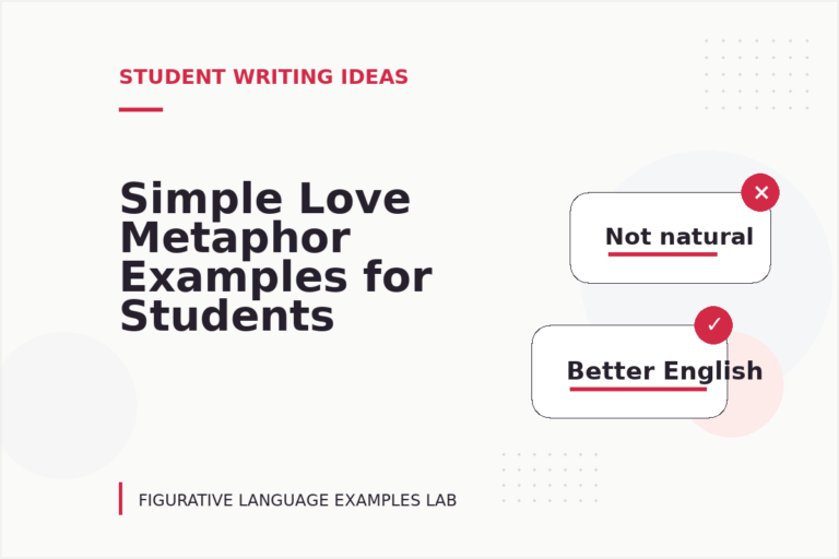 Simple Love Metaphor Examples for Students