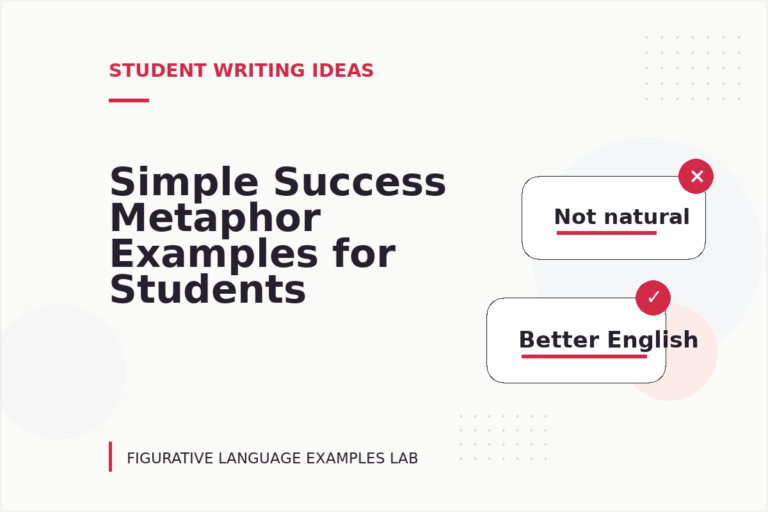 Simple Success Metaphor Examples for Students