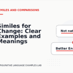 Similes for Change: Clear Examples and Meanings