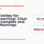 Similes for Learning: Clear Examples and Meanings